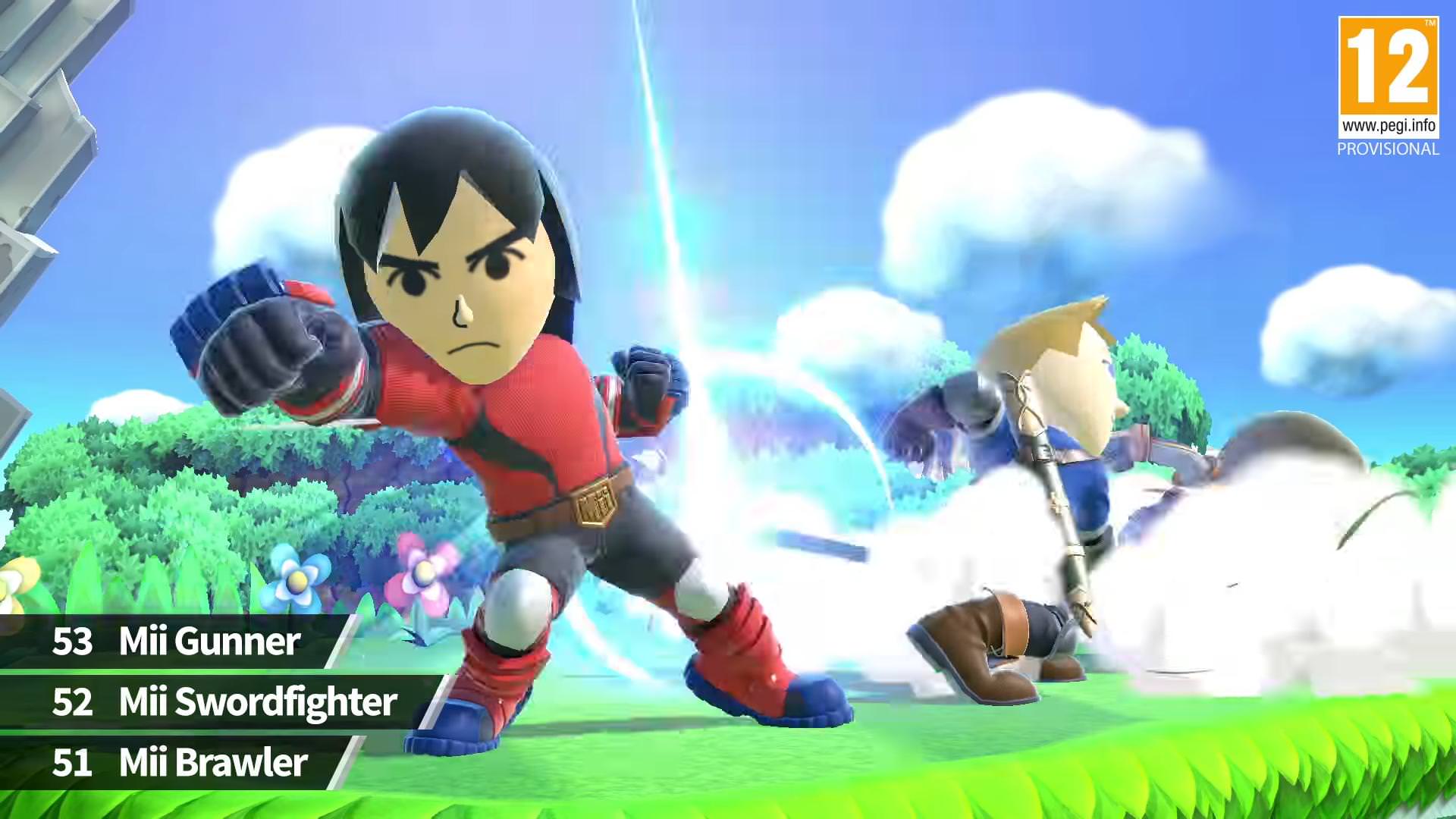 Mii Brawler Super Smash Bros Ultimate